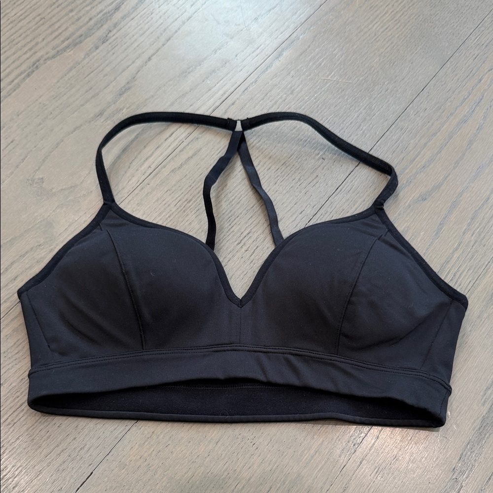 Athleta Black Molded Sports Bra